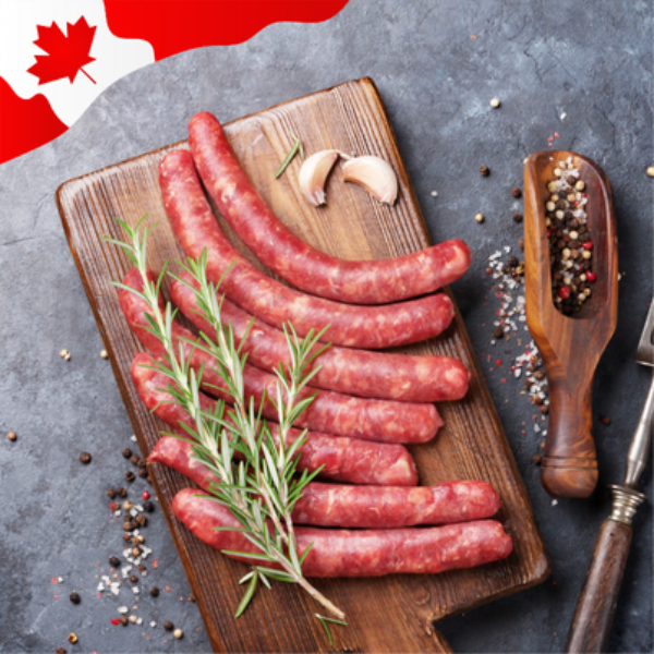 Saucisses tout bœuf maison