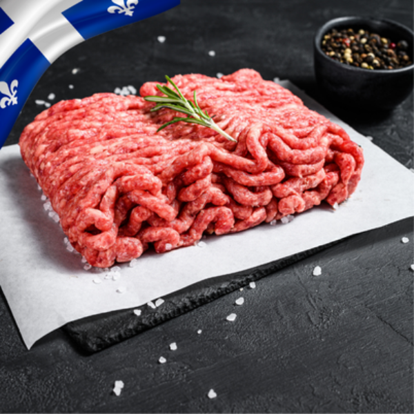 Porc et bœuf haché