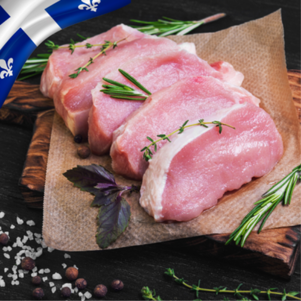 Côtelettes de porc désossées