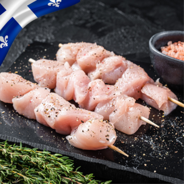 Souvlaki de poulet nature